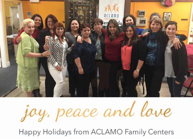 Joy, Peace and Love – Happy Holidays from ACLAMO Family Centers
