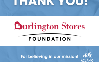 ACLAMO Receives Donation from Burlington Stores Foundation