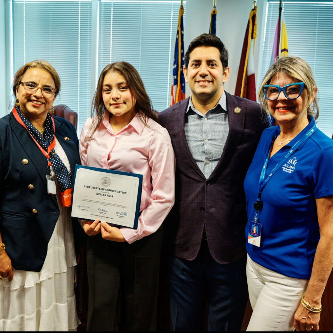 Immigrant Heritage Month recognition - Hellen Lima Photo by Rodney Atienza